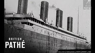 Titanic and Survivors  Genuine 1912 Footage [upl. by Carrillo]