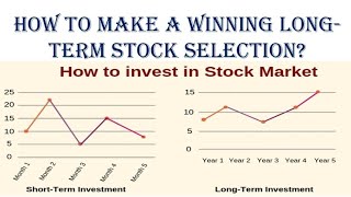 Longterm stock selection criteria PE Ratio Debt  Current Ratio [upl. by Alsi1]