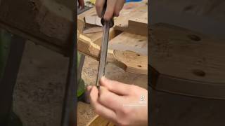 Celtic Mandola build part 29  carving the volute luthier mandola woodworking [upl. by Niar]