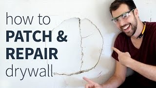 How to patch and repair drywall [upl. by Maisel1]