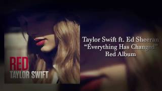 Everything Has Changed Taylor Swift ft Ed Sheeran Red Album [upl. by Bucky]