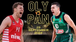 Panathinaikos AKTOR vs Olympiacos  Super Cup Final  29 September 2024 [upl. by Gone]