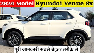 Hyundai Venue Sx 2024 Model Review  On Road Price  Hyundai venue sx  Hyundai venue 2024 [upl. by Aramaj665]