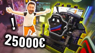 Gros Setup Simulateur Voiture Avion à 25 000€ [upl. by Karlik]