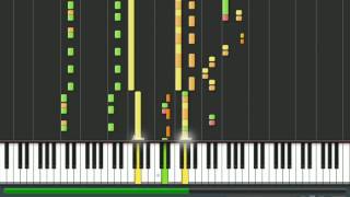 Phoenix Wright  Objection  Synthesia HQ midi [upl. by Neit]