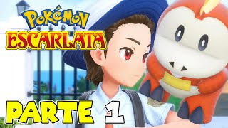 PRIMERA HORA DE JUEGO  PARTE 1  POKÉMON ESCARLATA [upl. by Grewitz]