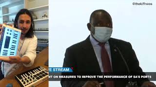 Cyril Ramaphosa  iPad The Kiffness iPad Live Looping Remix [upl. by Coretta]