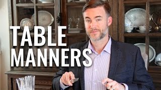 Table Manners 101 Basic Dining Etiquette [upl. by Jackie]