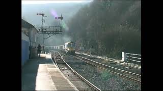 Rails in Wales 2008 Stone from Hirwaun via Aberdare with Freightliner [upl. by Bohner]