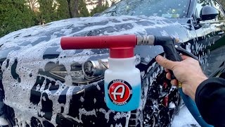 Adams Premium Foam Gun  A Worthy Car Washing Accessory [upl. by Temp]