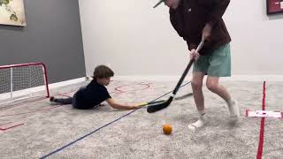 Tracer vs synergy part 2hockey ministicks stickfun nhl [upl. by Hill]