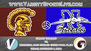 Audio Only Girard Trojans vs Neodesha Blue Streaks State Volleyball Pool Play 1112024 [upl. by Storfer950]