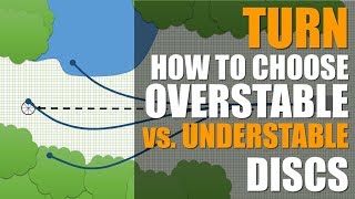 How to Choose Overstable vs Understable Disc Golf Discs TURN Explained [upl. by Pavior]