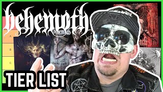 BEHEMOTH Albums RANKED Best to Worst Tier List [upl. by Nedgo]