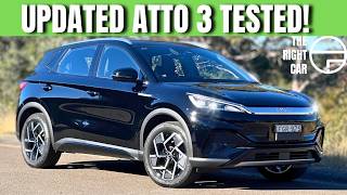 CHEAPER and BETTER 2024 BYD Atto 3 Update detailed review MY24  EV SUV test [upl. by Tann]