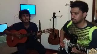 Mihiraviye  Shihan Mihiranga guitar cover [upl. by Sessilu]