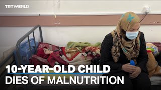 10yearold Yezen al Kfarna dies of malnutrition [upl. by Anivad]