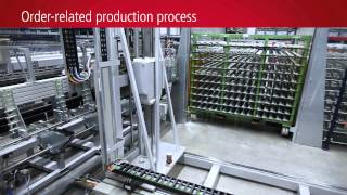 EN  Processing plant for PVC window profiles with Beckhoff control technology [upl. by Sterrett]