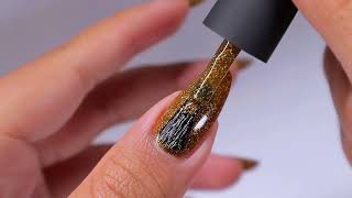 Hazel Holographic Nail Polish nailpolish nailpolishcolours nailpolishswatch [upl. by Nnylrac]