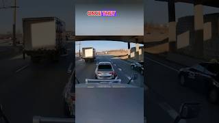 Karen Gets Instant Karma For Cutting Off Semi Truck [upl. by Maddi]