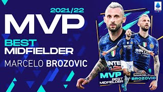 Marcelo Brozovic is the best midfielder of the 202122 season  Serie A 202122 [upl. by Kenti631]