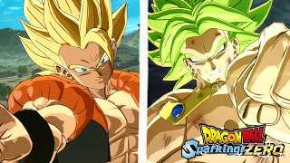 Dragon Ball Sparking Zero SUPER GOGETA VS BROLY THE ALTERNATE MATCH UP [upl. by Saimerej787]