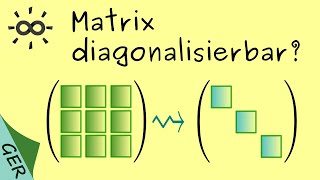 Matrix diagonalisierbar [upl. by Arel]