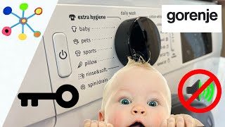 ⛔️🚼🔕👉 gorenje gyerekzár  signal némitás [upl. by Aleron]