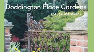 Doddington Place Gardens  a summer garden tour with music [upl. by Standush785]