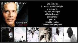 CLAUDIO BAGLIONI  Lultima occasione [upl. by Luapnhoj]