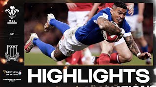 HIGHLIGHTS  🏴󠁧󠁢󠁷󠁬󠁳󠁿 WALES V ITALY 🇮🇹  2024 GUINNESS MENS SIX NATIONS RUGBY [upl. by Hamaso764]