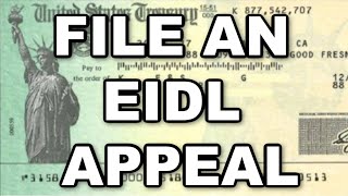 DENIED the EIDL LOAN Heres How to File an Appeal  StepByStep Instructions [upl. by Elise54]