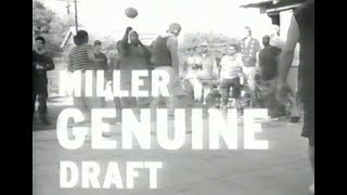 Miller Genuine Draft MGD Basketball Commercial 1998  90s Beer Commercials [upl. by Lazar]