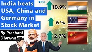 India beats USA China and Germany in Stock Market returns [upl. by Roselani]