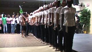 Alpha Kappa Alpha Delta Eta Probate Fall 2007 Part 1 [upl. by Artimas34]