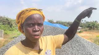 Liberian Rock Crushers Cry out for Missing Daughter  Liberia West Africa 2024 [upl. by Hcirdeirf]