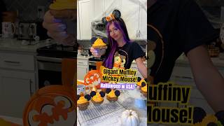 Zrobiłam muffiny z Myszką Mickey na Halloween w USA 🧡🎃🇺🇸 polkawusa babeczki przepisy [upl. by Amelita]