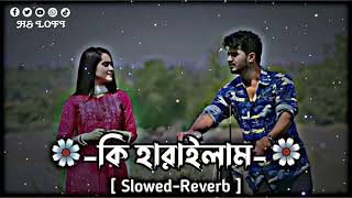 Ki Harailam  MH Rizvi  Sharmin Akter   Slowed amp Reverb  HS LOFI hslofix1x [upl. by Hegyera]