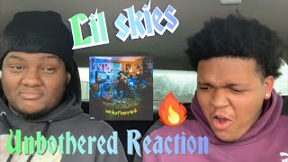 Lil Skies  Unbothered Full Album Reaction LilSkies UnbotheredReaction [upl. by Litta]