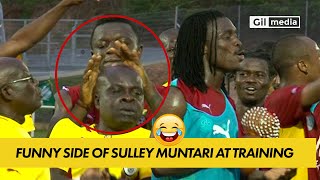 SULLEY MUNTARIS FUNNY SIDE  BLACK STARS TRAINING VIBE 2012 [upl. by Margi217]