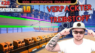 Endlich fertig am Ölfeld Verpackter Treibstoff Lets Play Satisfactory 10 28 [upl. by Anid528]