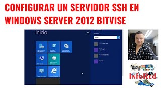 Cómo Configurar un Servidor SSH en Windows Server 2012 Bitvise [upl. by Belter353]