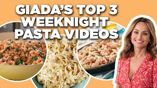 Top 3 Weeknight Pasta Videos from Giada De Laurentiis  Food Network [upl. by Ragde]