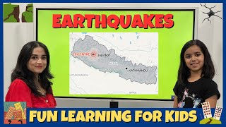 Learn About Earthquakes For Kids [upl. by Onibas204]