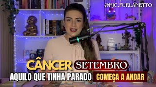 CÂNCER  TRANSFORMAÇÕES GRANDIOSAS  SETEMBRO previsão tarot Câncer [upl. by Ahsitaf289]