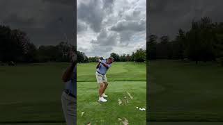 Rob Rowe — PGA L 3 — Activity 8 Full Swing Lesson w Ron Weaver Postlesson swing DTL [upl. by Idleman]