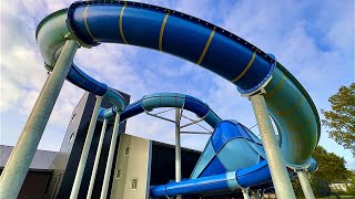 Lightning Fast Tube Waterslide at De Kuilart Netherlands [upl. by Eidob]