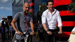 Lewis Hamilton avoided awkward Toto Wolff chat due to Pep Guardiola advice [upl. by Yseulte]