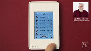 Scheduling Events on the nSpiration Series Floor Heating Thermostat [upl. by Pippa282]