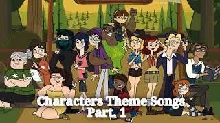 Disventure Camp Characters Theme Songs Reupload Part1 [upl. by Orabel]